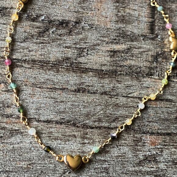 NEW FP x Luna Norte Tourmaline Anklet Set - Picture 11 of 16